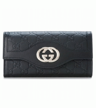 GUCCI/グッチ 2012年春夏新作SUKEY2つ折り長財布 282434 AA61G 1000