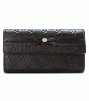 GUCCI/グッチ 2012年春夏新作MAYFAIRボウリボン2つ折り長財布 256998 AA61G 2019