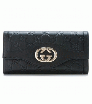 GUCCI/グッチ 2012年春夏新作SUKEY2つ折り長財布 282431 AA61G 1000