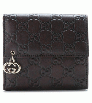 GUCCI/グッチ 2012年春夏新作GG PIERCEグッチシマGG柄Gディテール2つ折り財布 212105 AA61G 2019