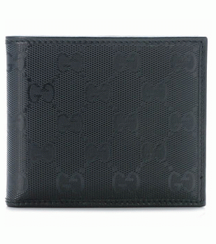 GUCCI/グッチ 2012年春夏新作IMPRIME MEN'S2つ折り財布 224123 FU49N 1000