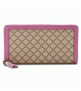GUCCI/グッチ 2012年春夏新作TASSELチャーム付きラウンドファスナー長財布 224253 FAGKG 9799