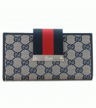 GUCCI/グッチ 2012年春夏新作LADIES WEB2つ折りフラップ長財布 181668 FWCZG 4080