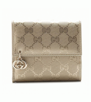 GUCCI/グッチ 2012年春夏新作GG PIERCE2つ折り財布 212105 FU4FG 9504