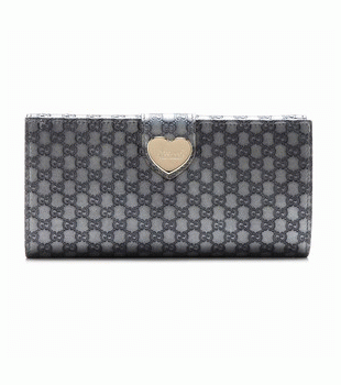 GUCCI/グッチ 2012年春夏新作HEART2つ折り長財布 203550 AW12G 1701