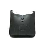 HERMES（エルメス）エヴリンPM 金具：シルバー I刻/ﾌﾞﾗｯｸ/S金具