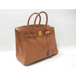 HERMES（エルメス）バーキン35 D刻/GOLD/ﾅﾁｭﾗﾙ