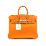 HERMES（エルメス）バーキン25 L刻/ｵﾚﾝｼﾞ/S金具