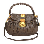 ミュウミュウ MIUMIU ハンドバッグ/ななめがけバッグ 2Way ショルダー...