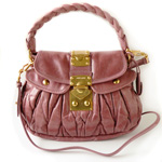 ミュウミュウ MIUMIU ハンドバッグ/ななめがけバッグ 2Way ショルダー...