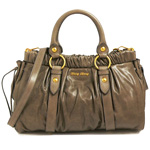 ミュウミュウ miumiu ハンドバッグ ショルダーストラップ 2WAY ななめ...