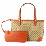 GUCCI/グッチ GUCCI CRAFTディアマンテ柄ポーチ付きスモールトート...