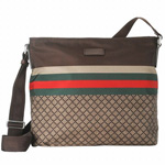 GUCCI/グッチ 2012年春夏ディアマンテナイロンシグネチャーウェブショルダ...