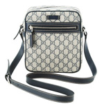 GUCCI/グッチ コーティングキャンバスGG柄斜め掛けショルダーバッグ 233...