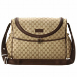 GUCCI/グッチ GUCCI BABY定番キャンバスGG柄ショルダーマザーズバ...