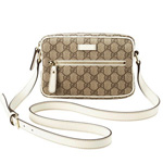 GUCCI/グッチ 2012年春夏JOYコーティングキャンバスGG柄斜め掛けミニ...