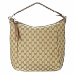GUCCI/グッチ BAMBOO BAR定番キャンバスGG柄タッセル＆バンブーデ...