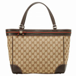 GUCCI/グッチ 2012年春夏MAYFAIR定番キャンバスGG柄ボウディテー...