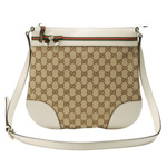 GUCCI/グッチ MAYFAIR定番キャンバスGG柄ボウディテールスモールショ...