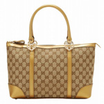 GUCCI/グッチ LOVELY定番キャンバスGG柄ハート型Gディテールスモール...