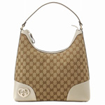 GUCCI/グッチ LOVELY定番キャンバスGG柄ハート型Gディテールミディア...