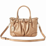 GUCCI/グッチ SUKEYインターロッキングGチャーム付きミディアムトートバ...