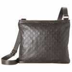GUCCI/グッチ MEN'SグッチシマGG柄ミディアムショルダーバッグ 201...
