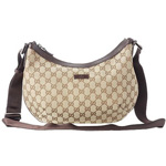 GUCCI/グッチ 2012年春夏 定番キャンバスGG柄ショルダーバッグ 181...