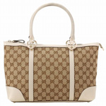 GUCCI/グッチ 2012年春夏LOVELY定番キャンバスGG柄ハート型Gディ...
