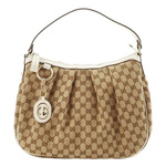 GUCCI/グッチ 2012年春夏SUKEY定番キャンバスGG柄ハンドバッグ 2...