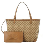 GUCCI/グッチ 2012年春夏GUCCI CRAFT定番キャンバスGG柄ポー...