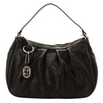 GUCCI/グッチ 2012年春夏SUKEYグッチシマGG柄Gチャーム付きミディ...