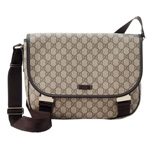 GUCCI/グッチ 2012年春夏定番キャンバスGG柄斜め掛けショルダーバッグ ...