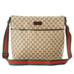 GUCCI/グッチ 2012年春夏定番キャンバスGG柄オリジナルショルダーバッグ...