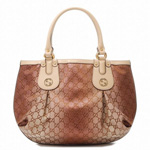 GUCCI/グッチ 2012年春夏新作SCARLETT定番キャンバスGG柄スタッ...