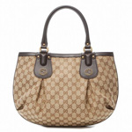 GUCCI/グッチ 2012年春夏新作SCARLETT定番キャンバスGG柄スタッ...