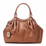GUCCI/グッチ 2012年春夏新作SUKEYディアマンテ柄Gチャーム付きトー...