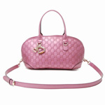 GUCCI/グッチ 2012年春夏新作HEART BITチャーム付きバンブーディ...