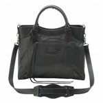 BALENCIAGA/バレンシアガ THE VELOストラップ付きエディターズバ...