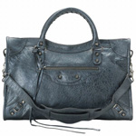 BALENCIAGA/バレンシアガ THE CITYストラップ付きエディターズバ...