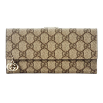 GUCCI/グッチ 2012年春夏GG PIERCEコーティングGG柄Gチャーム...