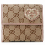 GUCCI/グッチ 2012年春夏新作 LOVELYハートシェープ2つ折り財布 ...