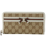GUCCI/グッチ 2012年春夏MAYFAIR定番キャンバスGG柄ボウリボンデ...