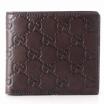 GUCCI/グッチ 2012年春夏AVELグッチシマGG柄2つ折りコンパクト財布...