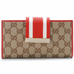 GUCCI/グッチ 2012年春夏新作LADIES WEB2つ折りフラップ長財布...
