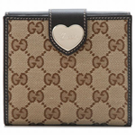GUCCI/グッチ 2012年春夏HEART定番キャンバスGG柄ハートディテール...