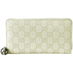 GUCCI/グッチ 2012年春夏GG TWINグッチシマGG柄Gチャーム付きラ...