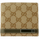 GUCCI/グッチ 2012年春夏MEN BAR定番キャンバスGG柄メタルバー付...