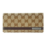 GUCCI/グッチ 2012年春夏MEN BAR定番キャンバスGG柄G刻印バー付...