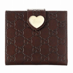 GUCCI/グッチ 2012年春夏HEARTグッチシマGG柄ハートディテール2つ...